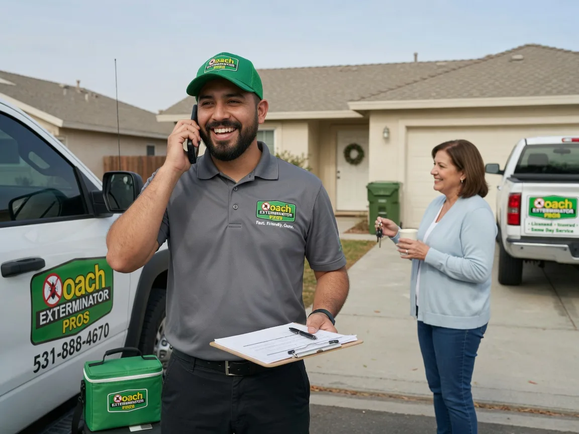 Pest Control Roach Exterminator New Franklin, MO FAQs